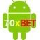 Aplicativo 70xbet para Android